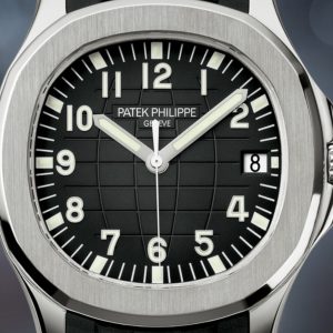 Patek Philippe Aquanaut | 5167A-001 | 黑色浮雕錶盤