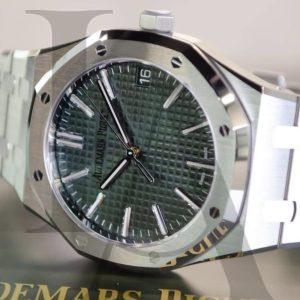 AUDEMARS PIGUET | ROYAL OAK | 15510ST.OO.1320ST.09 | 綠色錶面