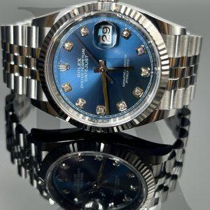 Rolex Datejust 36 | 126234-0037 | Blue set with diamonds