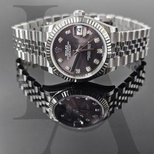 ROLEX | Datejust 31 | 278274-0008 | 鑲鑽灰色錶面