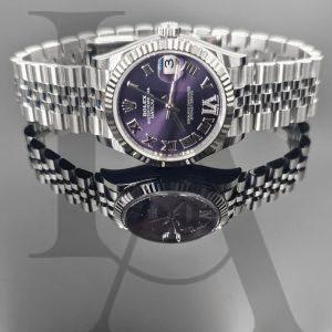 ROLEX | Datejust 31 | 278274-0008 | 鑲鑽茄紫色錶面